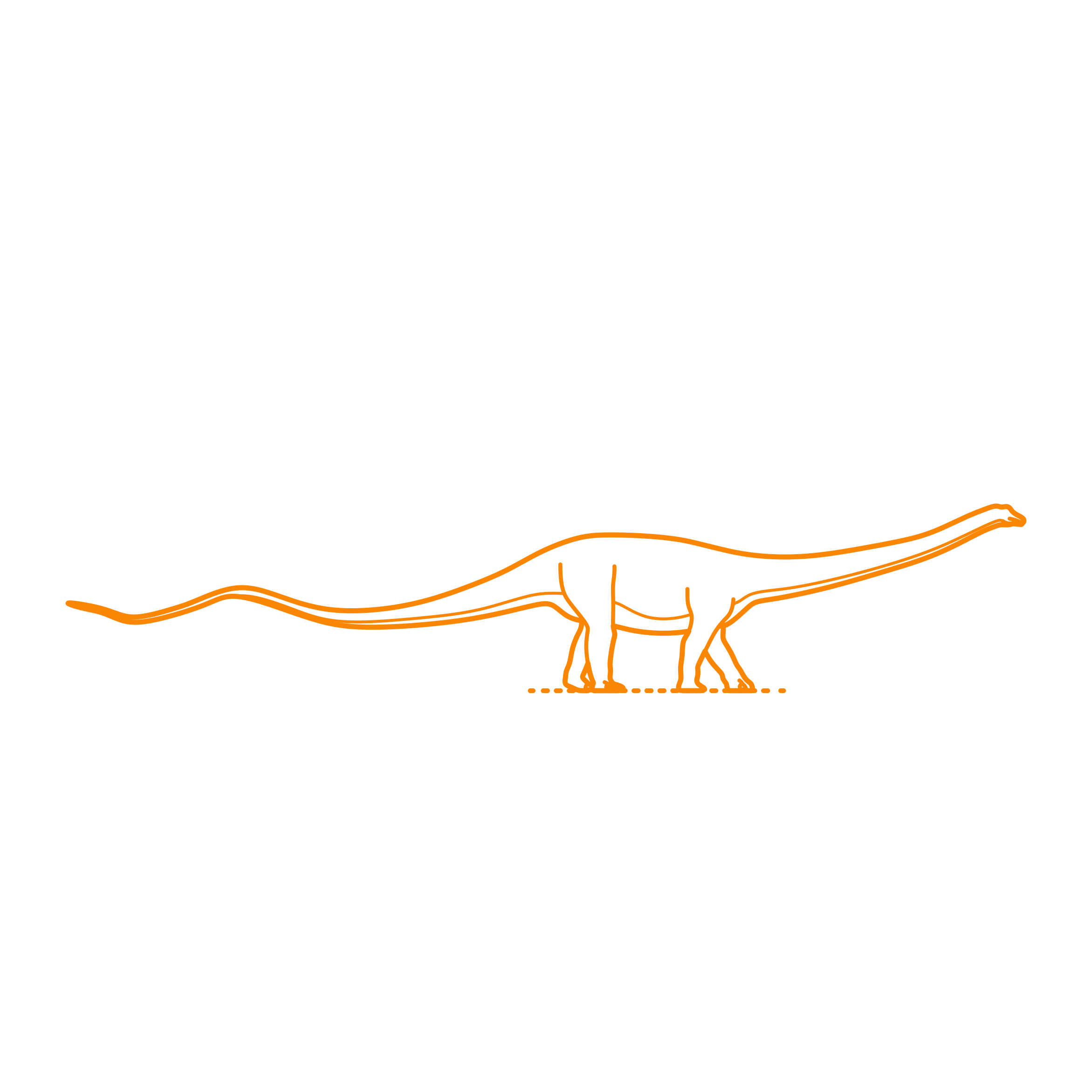 Animals Dinosaurs Diplodocus Icon Svg Vector Free Vectors